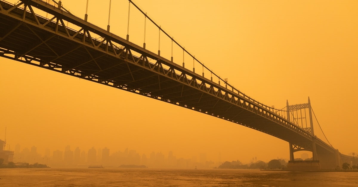 wildfire smoke affects outdoor workers