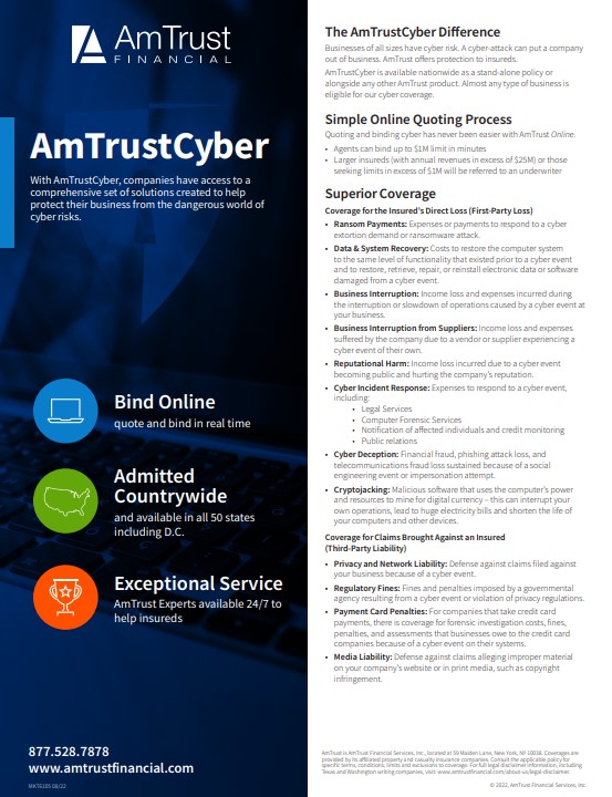 Cyber Sell Sheet Image