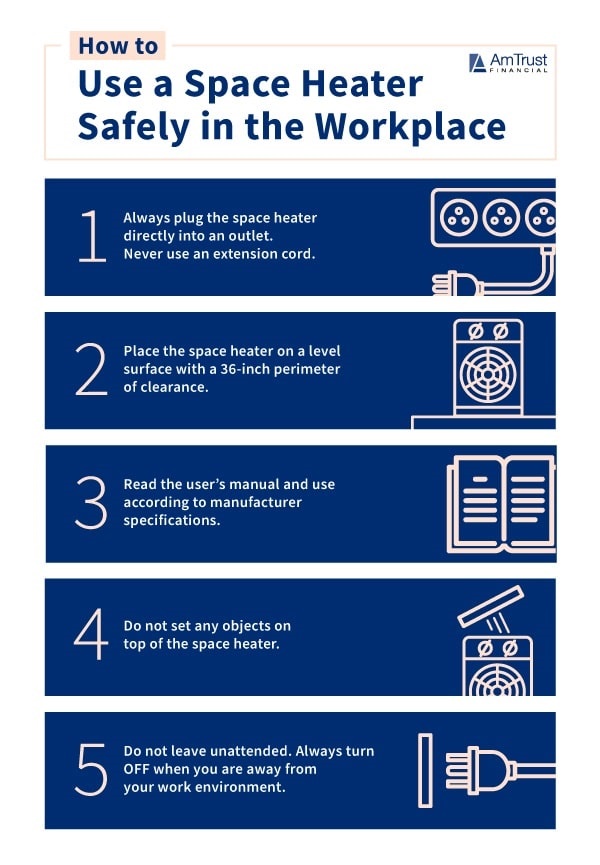 how to use a space heater safely