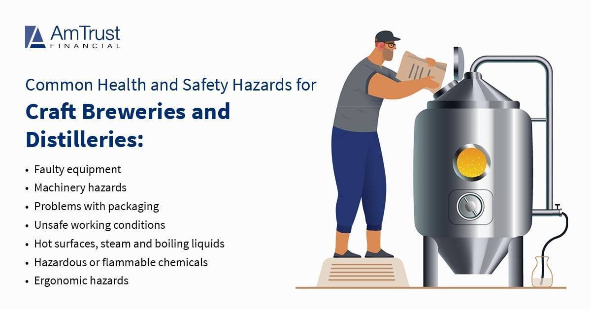 brewery and distillery safety risks