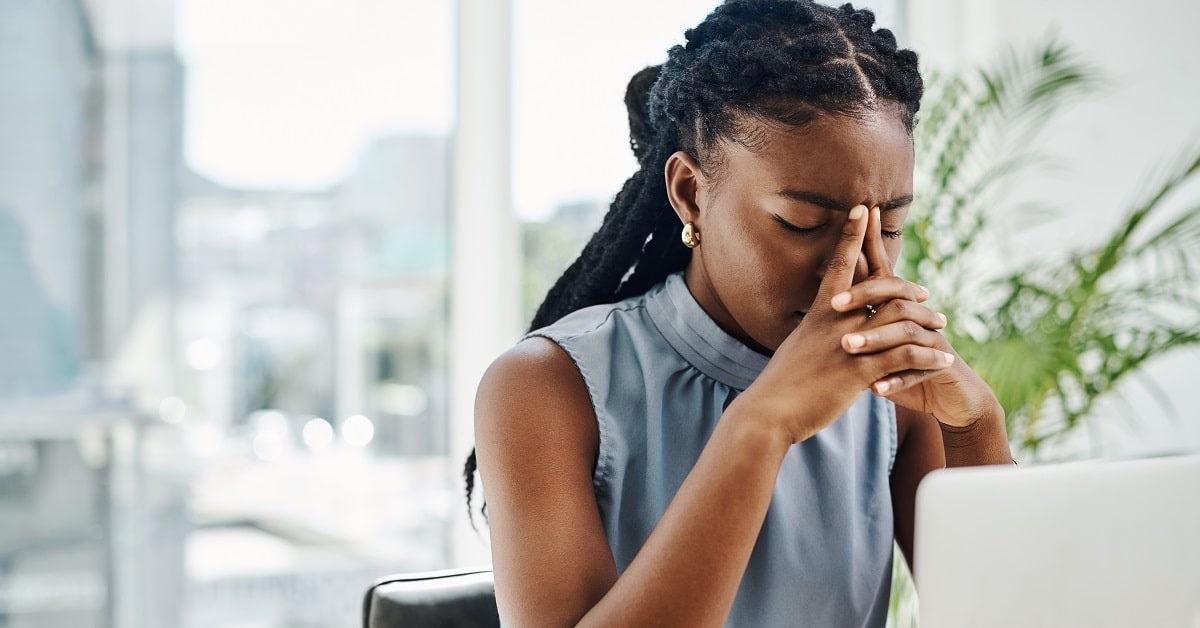 mental health awareness month stressed worker