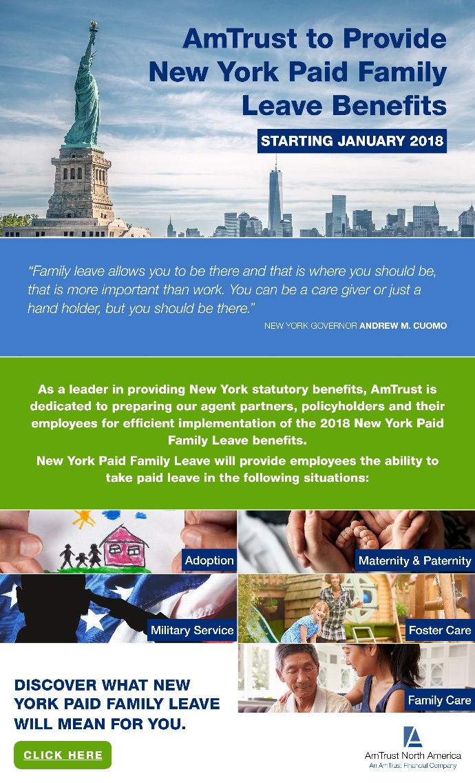 AmTrust New York Paid Family Leave Benefits